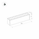 Светильник MAG-DOTS-25-L200-6W Day4000 (BK, 30 deg, 24V) (Arlight, IP20 Металл, 3 года)