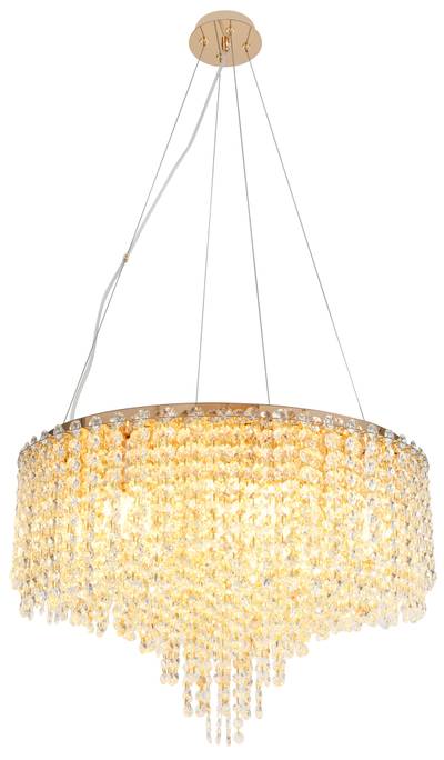 Люстра подвесная Stilfort 2187/03/12P серия Rain of Crystal