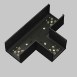 Коннектор питания Т-образный Elasity, TRA160CT-11B. TM Maytoni