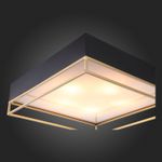 SL1127.422.05 Светильник потолочный ST-Luce Черный, Матовое золото/Белый E27 5*40W