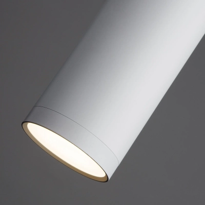 Светильник лофт подвесной со светодиодами 50135/1 LED хром/белый, LED