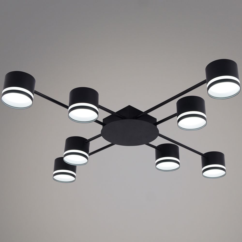 56730-0.3-08 GX53 BK светильник потолочный