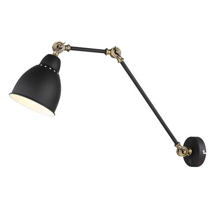 Бра Arte Lamp BRACCIO A2055AP-1BK, 1хE27