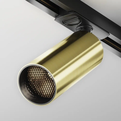 Трековый светильник Фокус / Focus LED Unity 4000K 12Вт 50°, TR021-1-12W4K-W-BBS. TM Maytoni