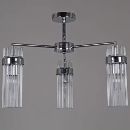 IL0761-3CSQ-25 CR GENOA светильник потолочный ILLUMICO, E14х3