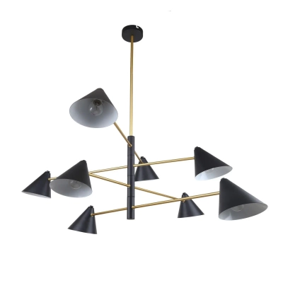 Потолочная люстра Trikoniya 3089-8P, 8*E14*40W. ТМ F-Promo