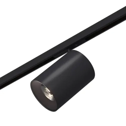 ST671.446.09 Магнитный трековый светильник Черный LED 1*9W 4000K 500Lm Ra>90 36° IP20 D45xH63 24V
