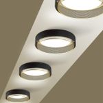 7692/48L AVRA LED SN 30 Светильник металл/акрил/белый/черный/шампань LED 48Вт 3000-6000K D410 IP20 пульт ДУ ANTEY