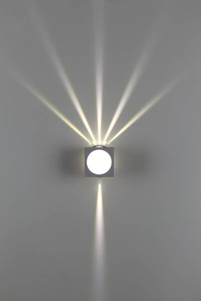 358565 STREET NT21 379 темно-серый Ландшафтный настенный светильник IP54 LED 4000K 8W 85-265V CALLE