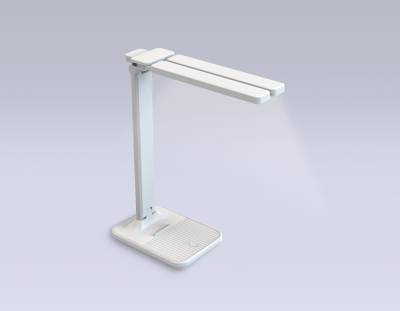 Светодиодная настольная лампа DE490 WH белый LED 3000K/4200K/6400K 9W