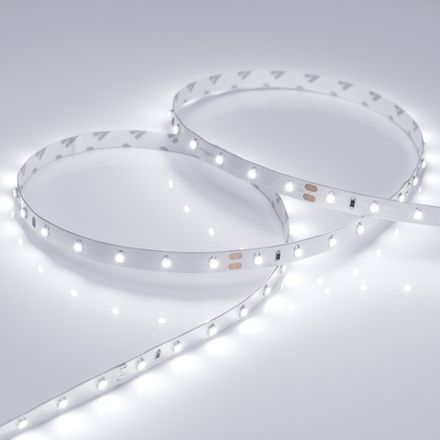 Лента RT 2-5000 24V White6000 (3528, 300 LED, LUX) (Arlight, 4.8 Вт/м, IP20)