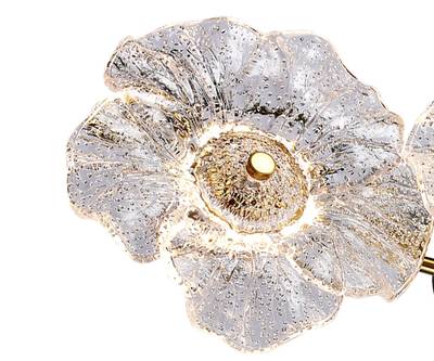 Бра Грея латунь w8*28 h45 Led 3*2W (3000K)