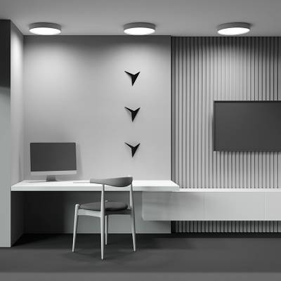 Потолочный светильник Zon 3000K 45W 120°, C032CL-45W3K-RD-W. TM Maytoni