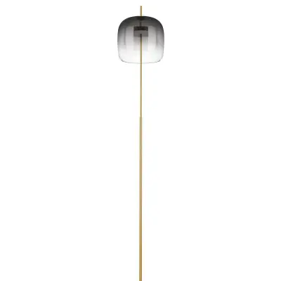 804718 Торшер CUPOLA LED 1х18W 900LM ЗОЛОТО/ДЫМЧАТЫЙ 3000K Lightstar