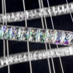 Eletto Olimpia EL330P140 LED Люстра хрустальная с пультом Хром