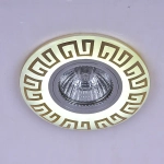 09504-9.0-001MN MR16+LED3W WH/GD светильник точечный Reluce, GU5.3х1