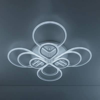 Citilux Транай Смарт CL235A200E RGB Умная люстра Белая