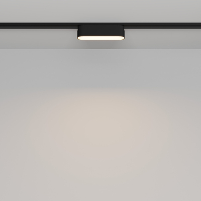 Трековый светильник Базис / Basis Radity 3000K 6Вт 120°, TR080-1-6W3K-B. TM Maytoni