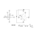 Потолочная люстра Arte Lamp LEGACY A8024PL-6BK, 6хGX53