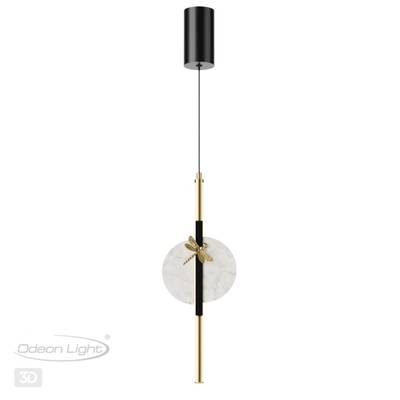 5413/12L L-VISION ODL_EX25 109 античная бронза/алебастр/декор металл Подвес LED*12W 3000K 1652Лм STREKOZA