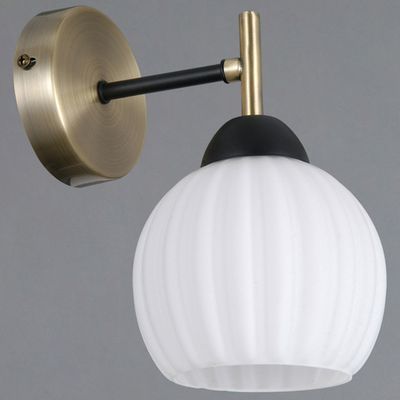 IL0579-1WSQ-25 BK AB TRENTO светильник настенный