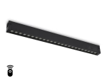 Светильник светодиодный диммируемый для шинопровода Magnetic 220V GL1314 BK черный IP20 24W 3000K-6400K 24° 455*25*42 (Без ПДУ)