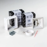 G214506WMOD Светильник DOMINO QUAD под LED модуль/лампу МR16 БЕЛЫЙ (214510+214506+214006)
