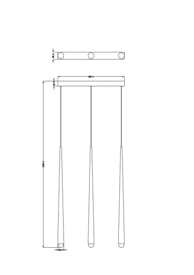 Подвесной светильник Arte Lamp FRANKIE A2191SP-18BK, 1хLED