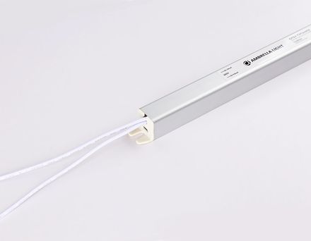 Блок питания ультратонкий для светодиодной ленты 24V 60W 2.5A IP20 185-260V 312*18*18 GS8625