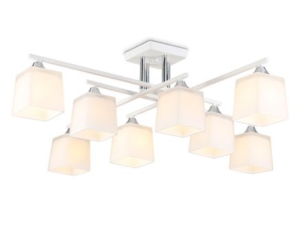 Светильник подвесной TR303043/8 WH белый E27/8 max 60W 820*820*260