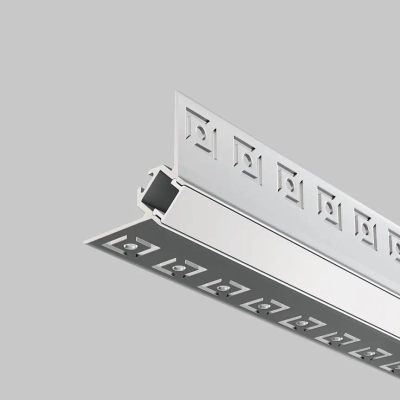 Алюминиевый профиль встраиваемый скрытого монтажа 50x22 (Серебро, 2 м), ALM-5022-S-2M. TM Maytoni