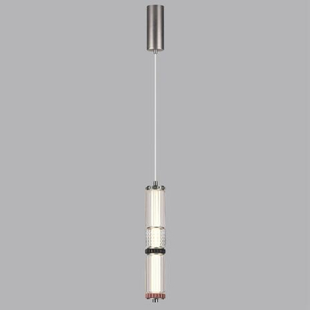5456/12L L-VISION ODL_EX26 045 темный сатин.никель/терракот/черный Подвес LED 12W 4000K COLLIER