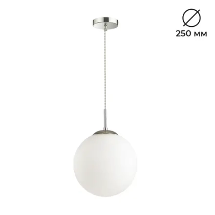 4543/1 SUSPENTIONI LN26 409 хром, белый Подвес E27 60W L провода 1500мм 220V SUMMER