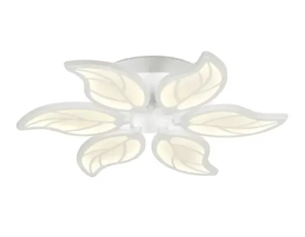 Потолочный светодиодный светильник с пультом FA459/6 WH белый 90W 560*480*80 (ПДУ РАДИО 2.4)