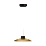5055/9LA L-VISION ODL24 457 черный/янтарный/металл/стекло Подвес LED 9W 3000К SAUCER