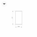Светильник LGD-FORMA-SURFACE-R90-12W Warm3000 (BK, 44 deg, 230V) (Arlight, IP54 Металл, 3 года)