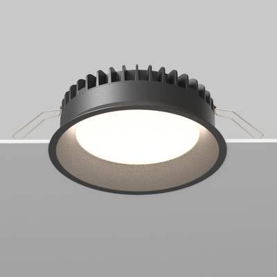 Встраиваемый светильник Okno 3000-4000-6000K 18W 100° IP 44, DL055-18W3-4-6K-B. TM Maytoni