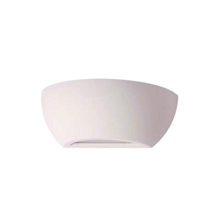 3551/1W HIGHTECH ODL18 431 белый гипсовый Настенный светильник IP20 E14 1*40W 220V GIPS