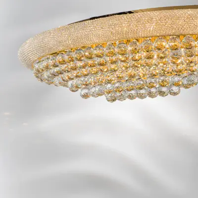 704212 Люстра потолочная MONILE 21х40W E14 ЗОЛОТО Lightstar