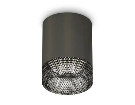 Комплект накладного светильника XS6303003 DCH/BK черный хром/тонированный MR16 GU5.3 (C6303, N6151)