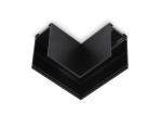 Коннектор угловой для накладного шинопровода Magnetic 220V GL1032 BK черный 80*80*52 (соединители в комплекте)