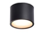 Светильник накладной TN6551 BK черный IP44 GX53 max 15W D82*60