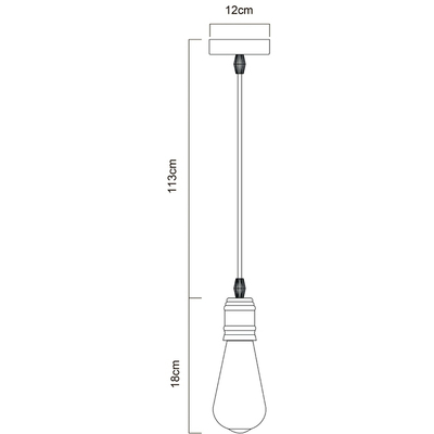 Подвесной светильник Arte Lamp MAZZETTO A4290SP-1BK, 1хE27