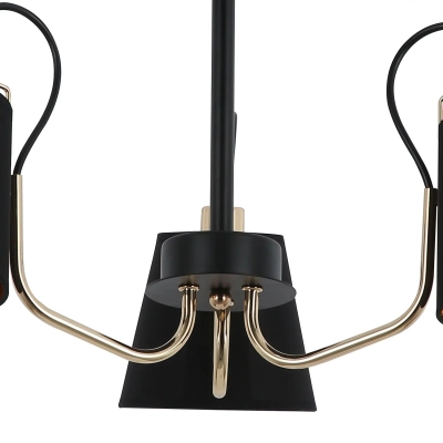 IL6120-3COU-79 BK GD светильник потолочный ILLUMICO, E14х3