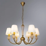 Подвесная люстра Arte Lamp GRACIE A7301LM-6PB, 6хE14