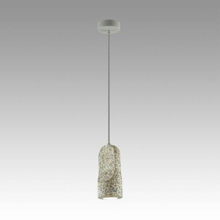 7010/1B L-VISION ODL25 235 Подвесной светильник серый/камень IP20 LED 1*5W 3000K 220V PIETRA