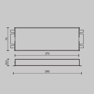 Источник напряжения Triac 24В 300Вт IP 67, 734005. TM Maytoni