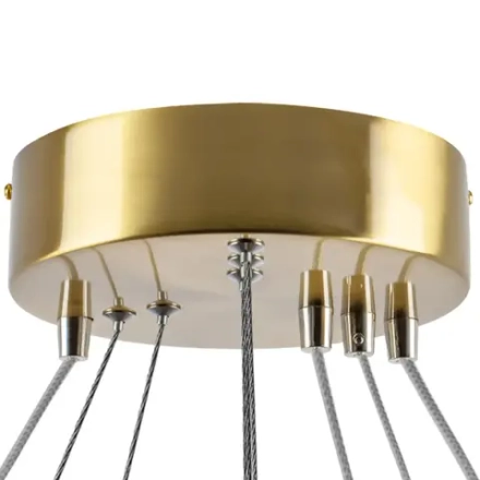 748223 Люстра SATURNO LED 132W 11000LM 70G ЗОЛОТО 3000-6000K