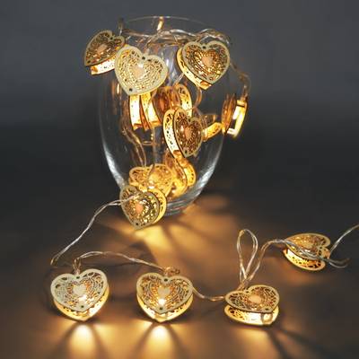 A-406 гирлянда светодиодная 5м, прозрачный провод, 20 LED с насадками