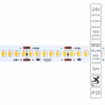 Светодиодная лента 24V 19,2W/m 3000К 5м Arte Lamp TAPE A2424010-01-3K, LED
